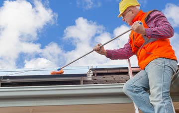 Fosbury soft wash roof cleaning